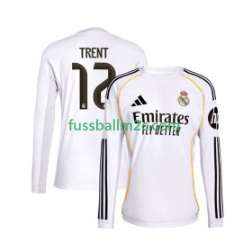 Fußballtrikots Real Madrid Trent Alexander-Arnold 12 Heim Trikotsatz 2025-2026 Langarm